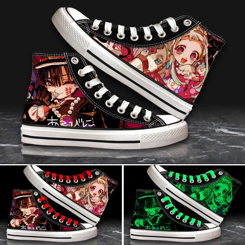 Anime Cosplay Youtube Shorts - Anime Toilet-Bound Hanako-kun 3D 야간 조명