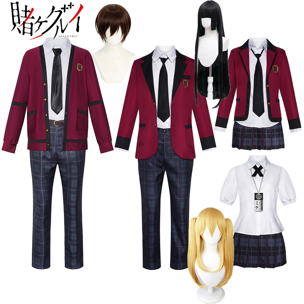 Anime Cosplay Kakegurui - 자바미 유메코 코스프레 애니메이션 카케구루이 료타