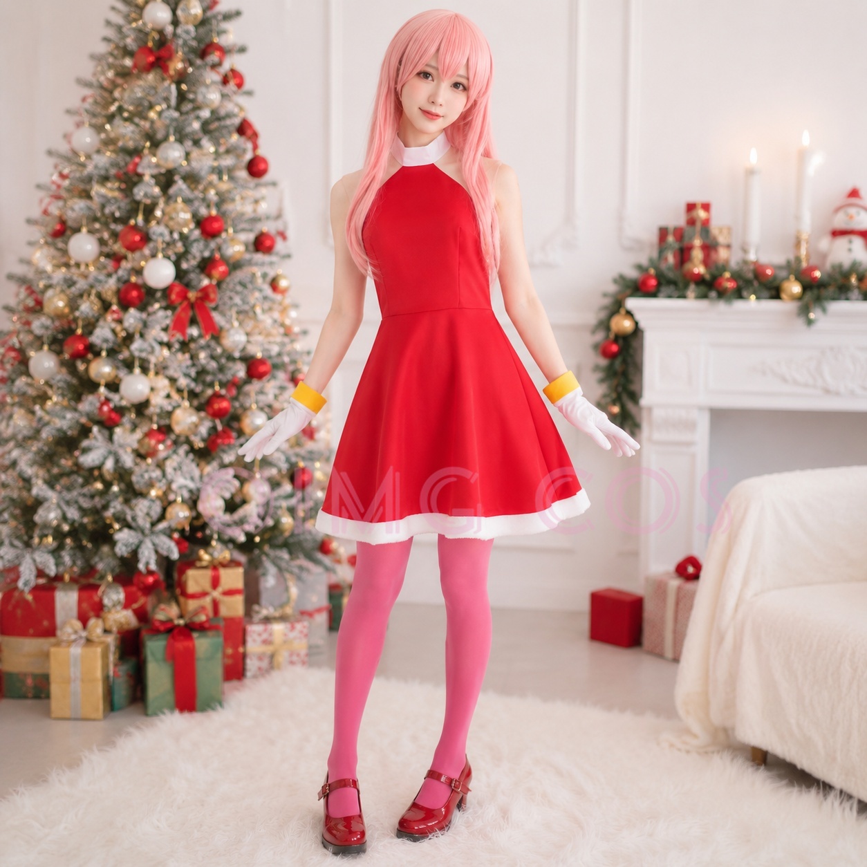 Anime Cosplay Dress - 에이미 로즈 코스프레 의상 성인 카니발