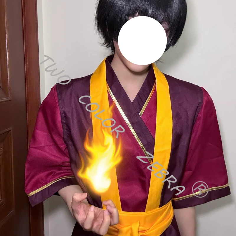 Cosplay Avatar Anime - A;3\v,7'd/아바타: 라스트 에어벤더 주코 프린스 코스프레