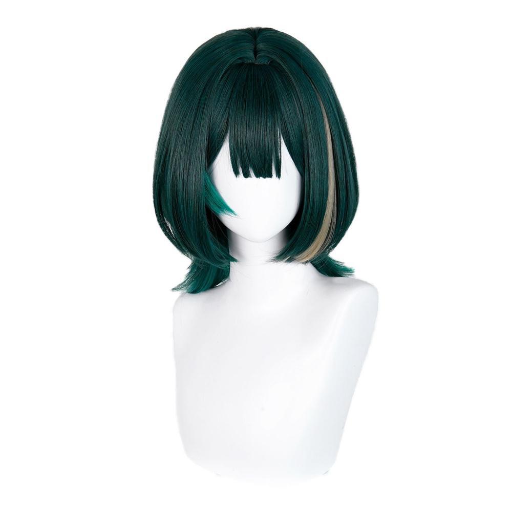 Anime Cosplay Wigs - 애니메이션 네페르 코스프레 가발 그린 하이라이트