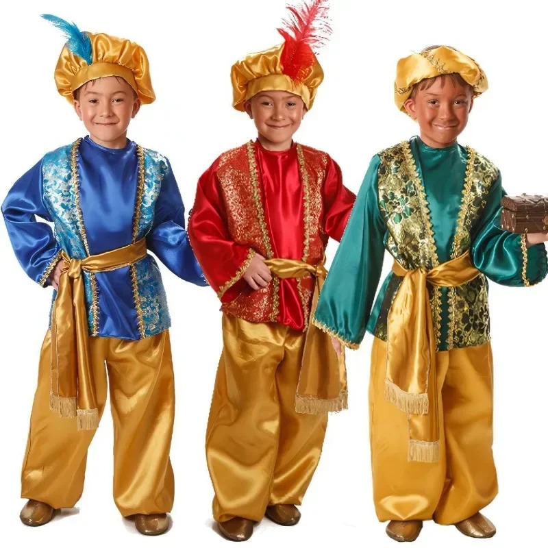 Anime Cosplay India - 새로운 어린이 소년 인도 아랍 알라딘