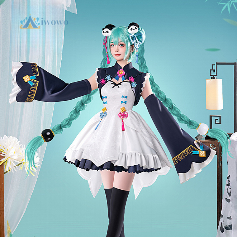 Anime Cosplay Ladies - 애니메이션 프로젝트 세카이 코스프레 미쿠 의상