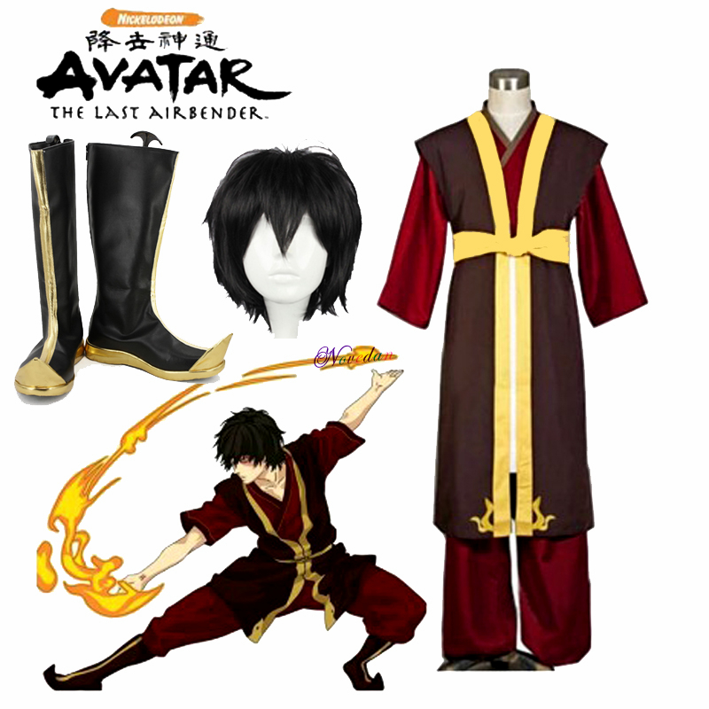 Cosplay Avatar Anime - 아바타 마지막 에어벤더즈 주코 코스프레 의상