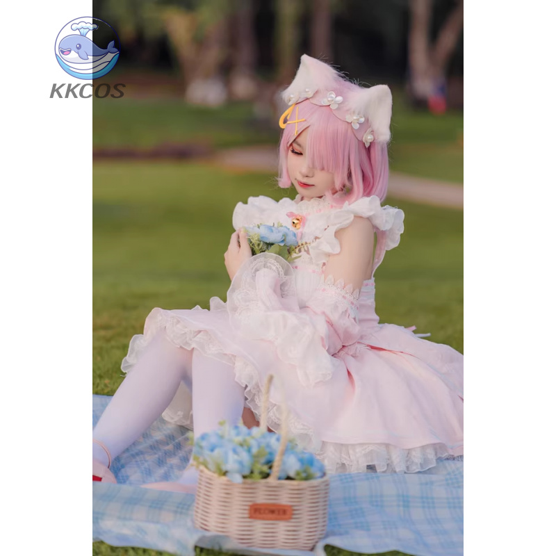 Re:ZERO - 다른 세계에서 인생을 시작하다 람 렘 - Anime Cosplay Dress 리뷰 및 가격