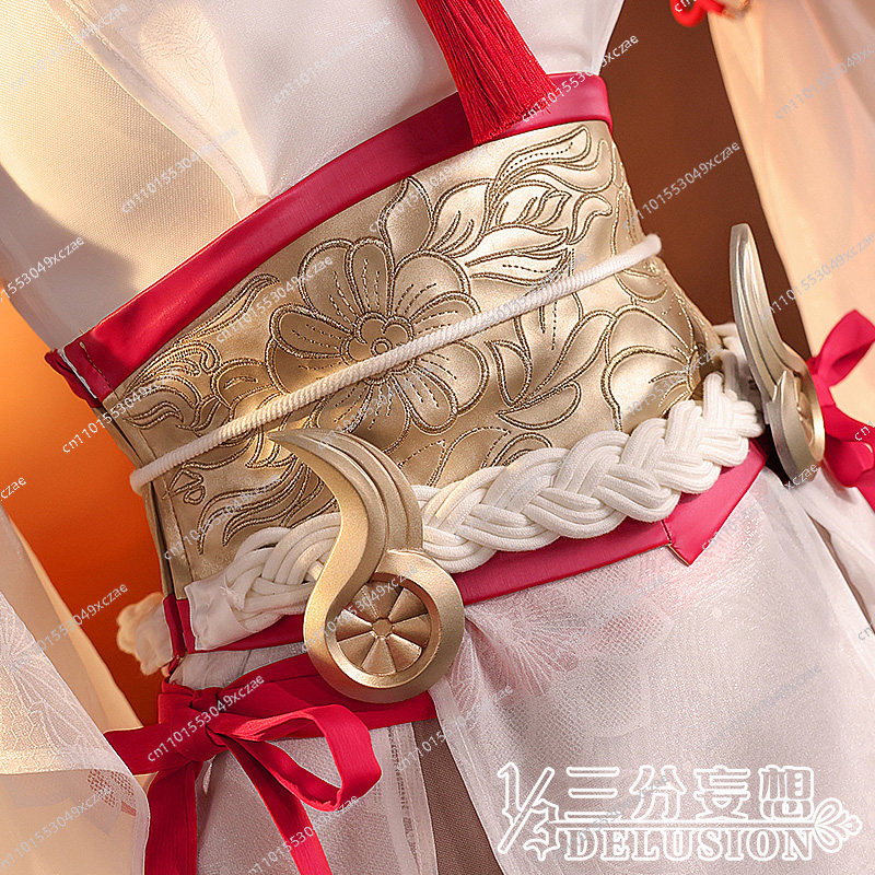 나라카: 블레이드포인트 코스프레 월넛 화이트 실크 오타 - Anime Cosplay Anime 리뷰 및 가격