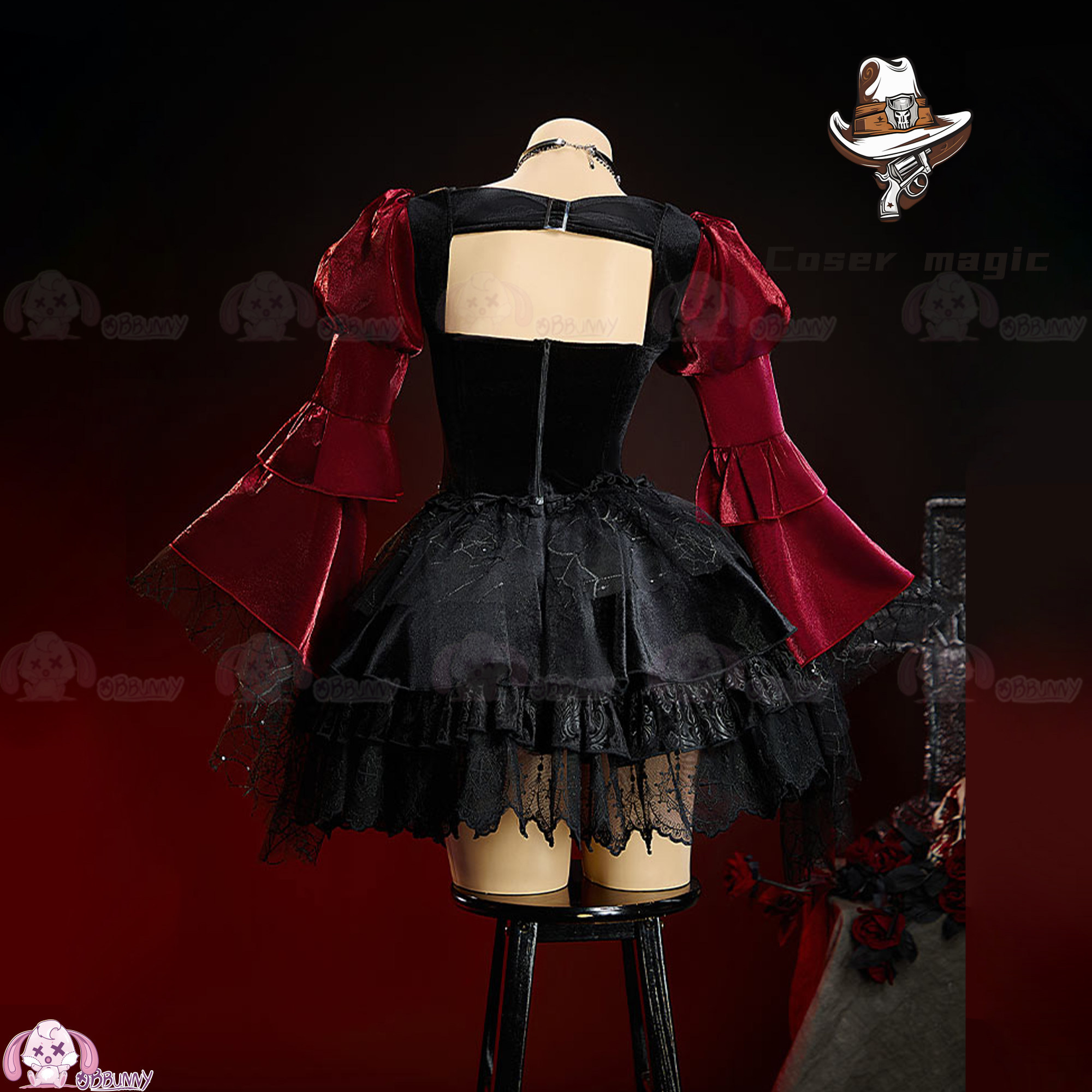 오리지널 환상 동화 고딕 다크 로리타 드레스, 소녀용  - Anime Cosplay Lolita 리뷰 및 가격