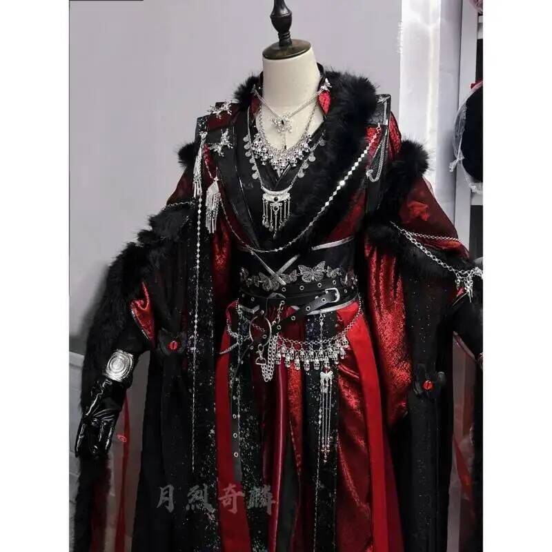 코스튬 성인 할로윈 의상 애니메이션 풀 세트 톈관치 푸 - Anime Cosplay Dress 리뷰 및 가격
