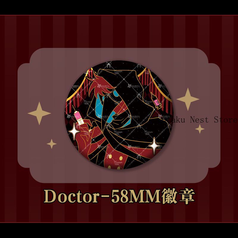 애니메이션 프릭 서커스 닥터 58mm 더블 플래시 배지 - Anime Cosplay Swimsuit 리뷰 및 가격