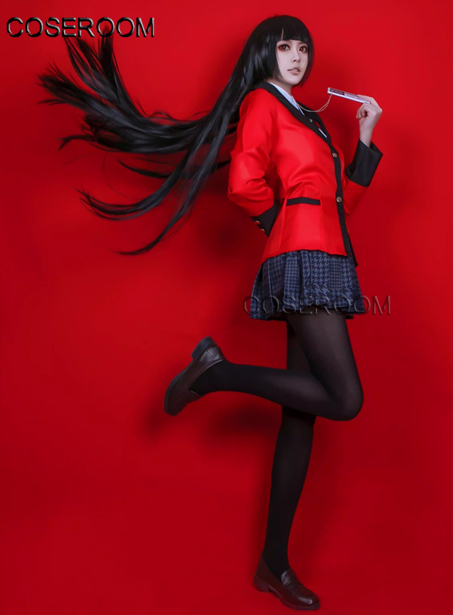 애니메이션 카케구루이 강박 도박꾼 자바미 유메코 코스프 - Anime Cosplay Kakegurui 리뷰 및 가격