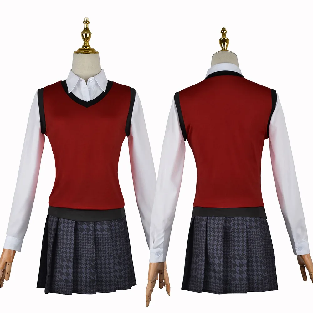 일본 교복 조끼 치마 여성 JK 유니폼 2025 애니메 - Anime Cosplay Kakegurui 리뷰 및 가격