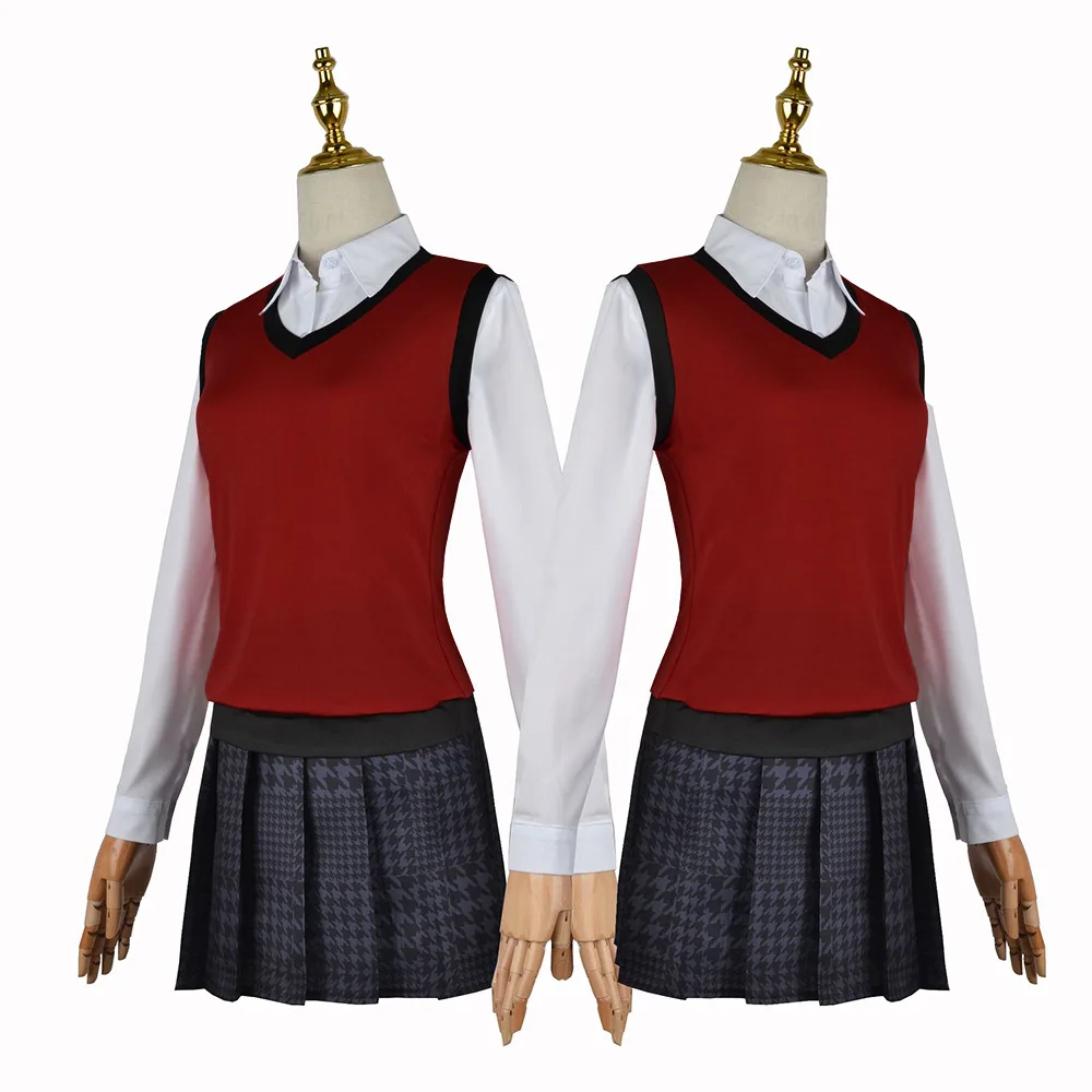 일본 교복 조끼 치마 여성 JK 유니폼 2025 애니메 - Anime Cosplay Kakegurui 리뷰 및 가격