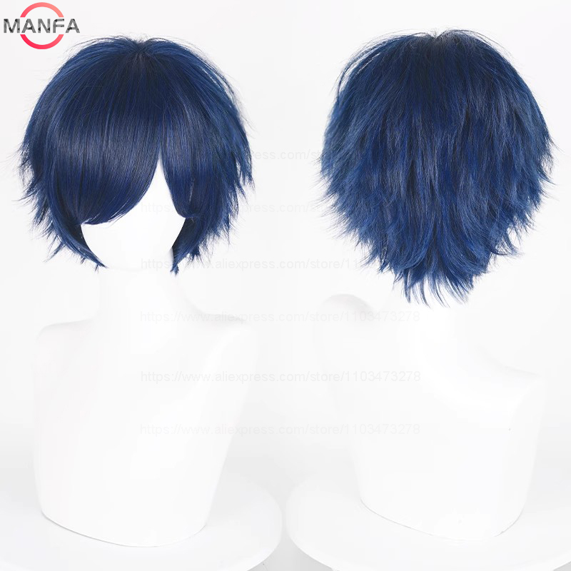 애니메이션 30cm 짧은 스트레이트 코스프레 가발 블랙 - Cosplay Duo Anime 리뷰 및 가격