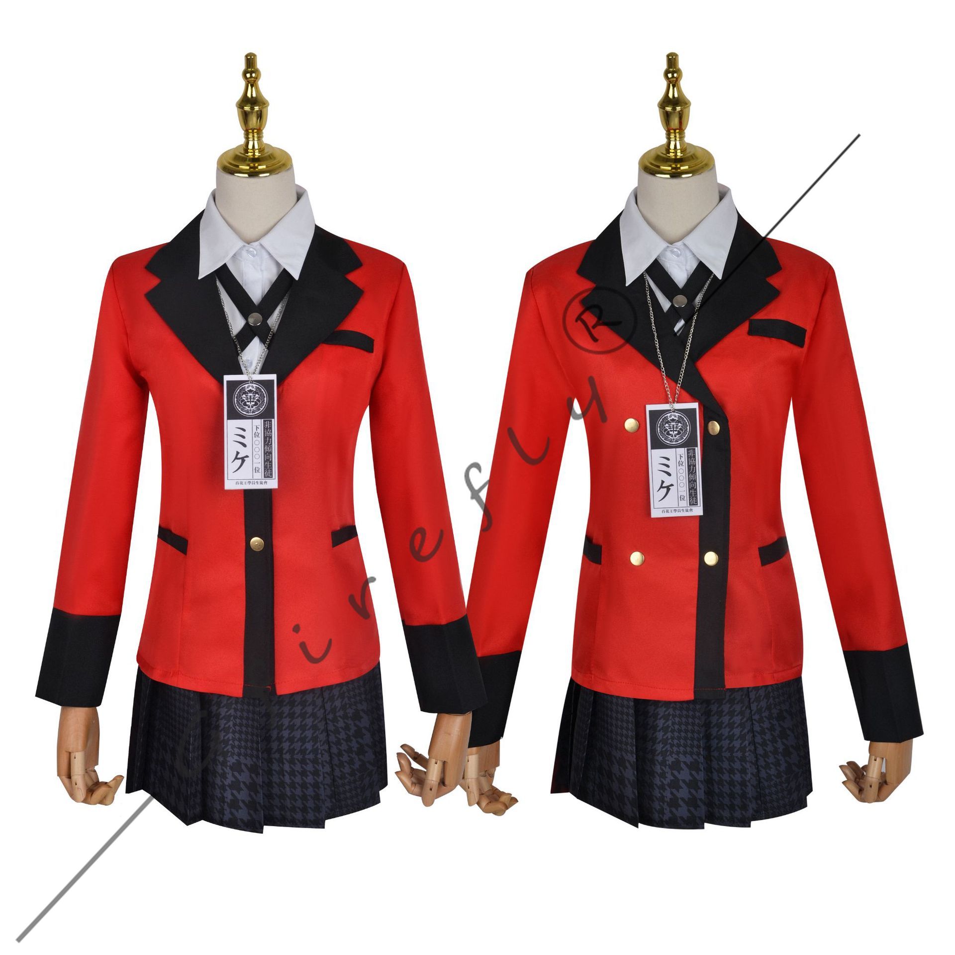 Kakegurui 코스프레 의상 Jyabami Yume - Anime Cosplay Kakegurui 리뷰 및 가격