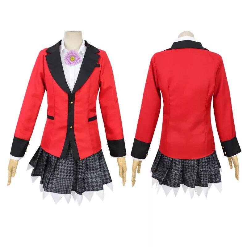 애니메이션 카케구루이 유메코 코스프레 의상, 키라리 모 - Anime Cosplay Kakegurui 리뷰 및 가격