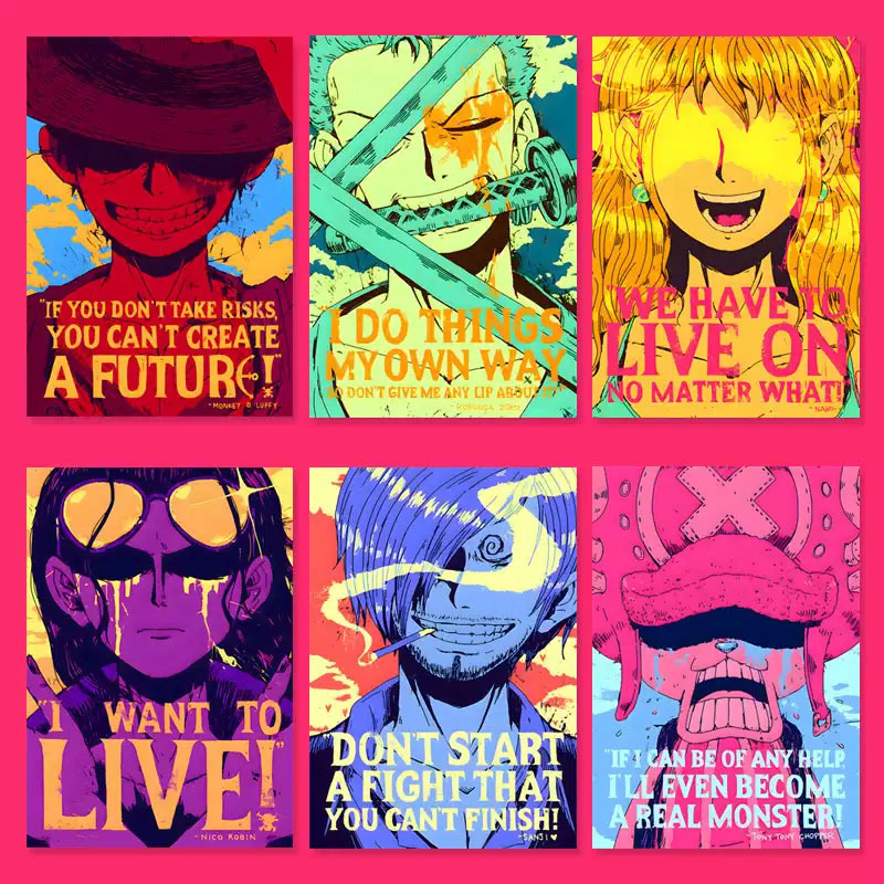 원피스 레트로 애니메이션 벽 스티커 밀짚모자 해적단 루 - One Piece Straw Hat 리뷰 및 가격