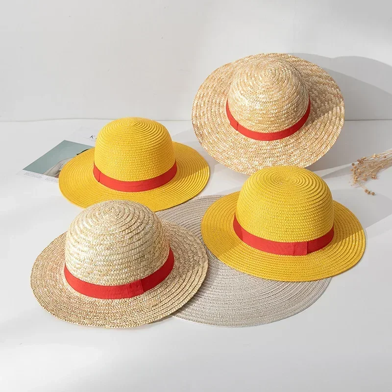밀짚 모자 애니메이션 코스프레 소품 루피 모자 역할 놀 - One Piece Straw Hat 리뷰 및 가격
