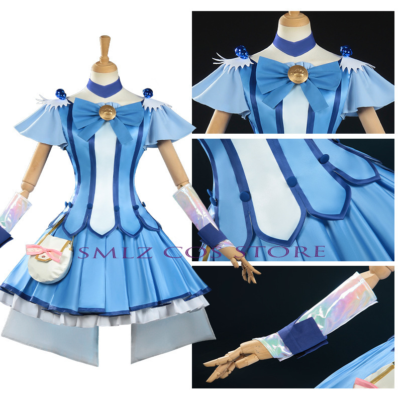 큐어 뷰티 코스프레 애니메이션 스마일 글리터 브리즈 큐 - Anime Cosplay Dress 리뷰 및 가격