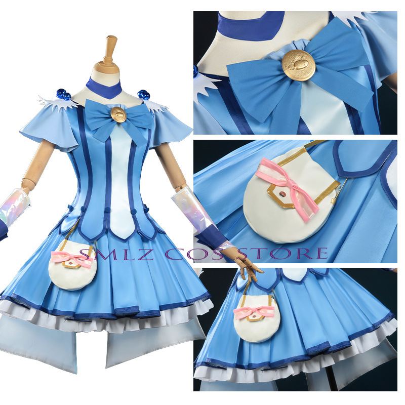 큐어 뷰티 코스프레 애니메이션 스마일 글리터 브리즈 큐 - Anime Cosplay Dress 리뷰 및 가격