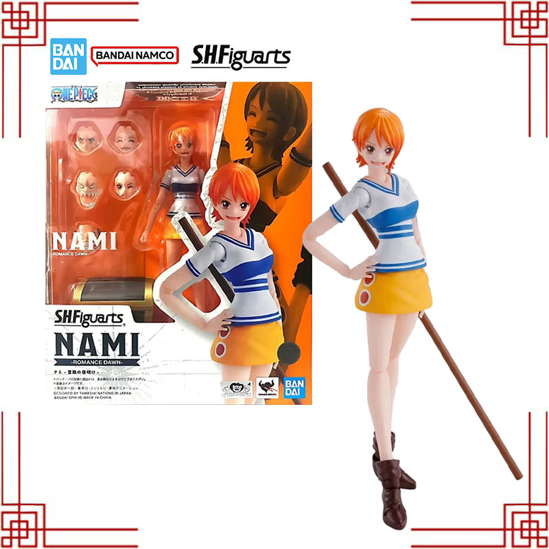 반다이 정품 원피스 SHF 나미 로맨스 던 액션 피규어 - Anime Cosplay Romance 리뷰 및 가격