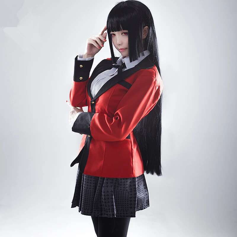 Anime Kakegurui Yumeko Jabami  - Anime Cosplay Kakegurui 리뷰 및 가격