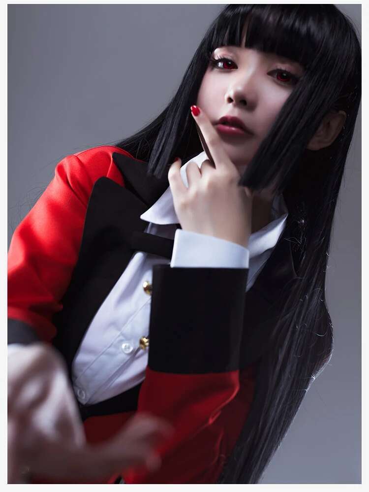 Anime Kakegurui Yumeko Jabami  - Anime Cosplay Kakegurui 리뷰 및 가격