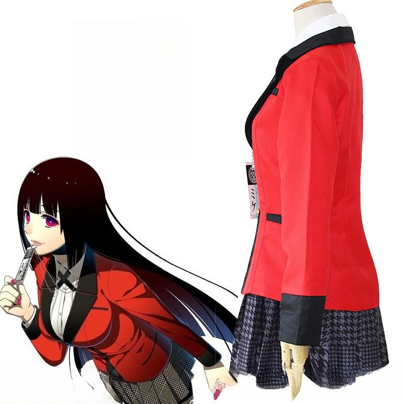 애니메이션 카케구루이 자바미 유메코 코스프레 의상 할로 - Anime Cosplay Kakegurui 리뷰 및 가격