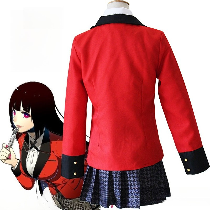 애니메이션 카케구루이 자바미 유메코 코스프레 의상 할로 - Anime Cosplay Kakegurui 리뷰 및 가격