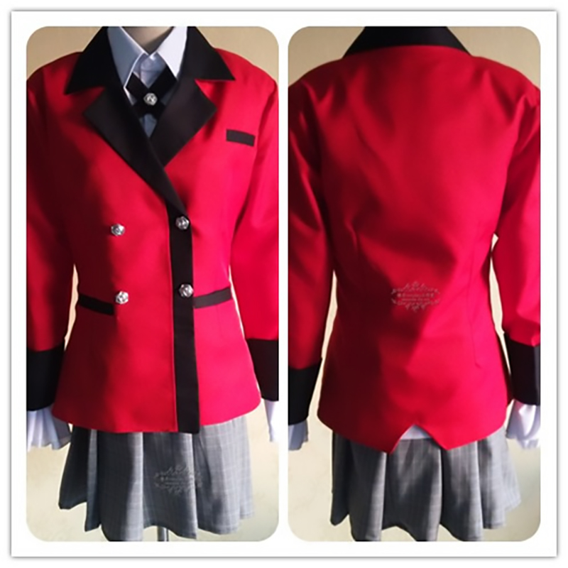 애니메이션 카케구루이 자바미 유메코 코스프레 의상 학교 - Anime Cosplay Kakegurui 리뷰 및 가격