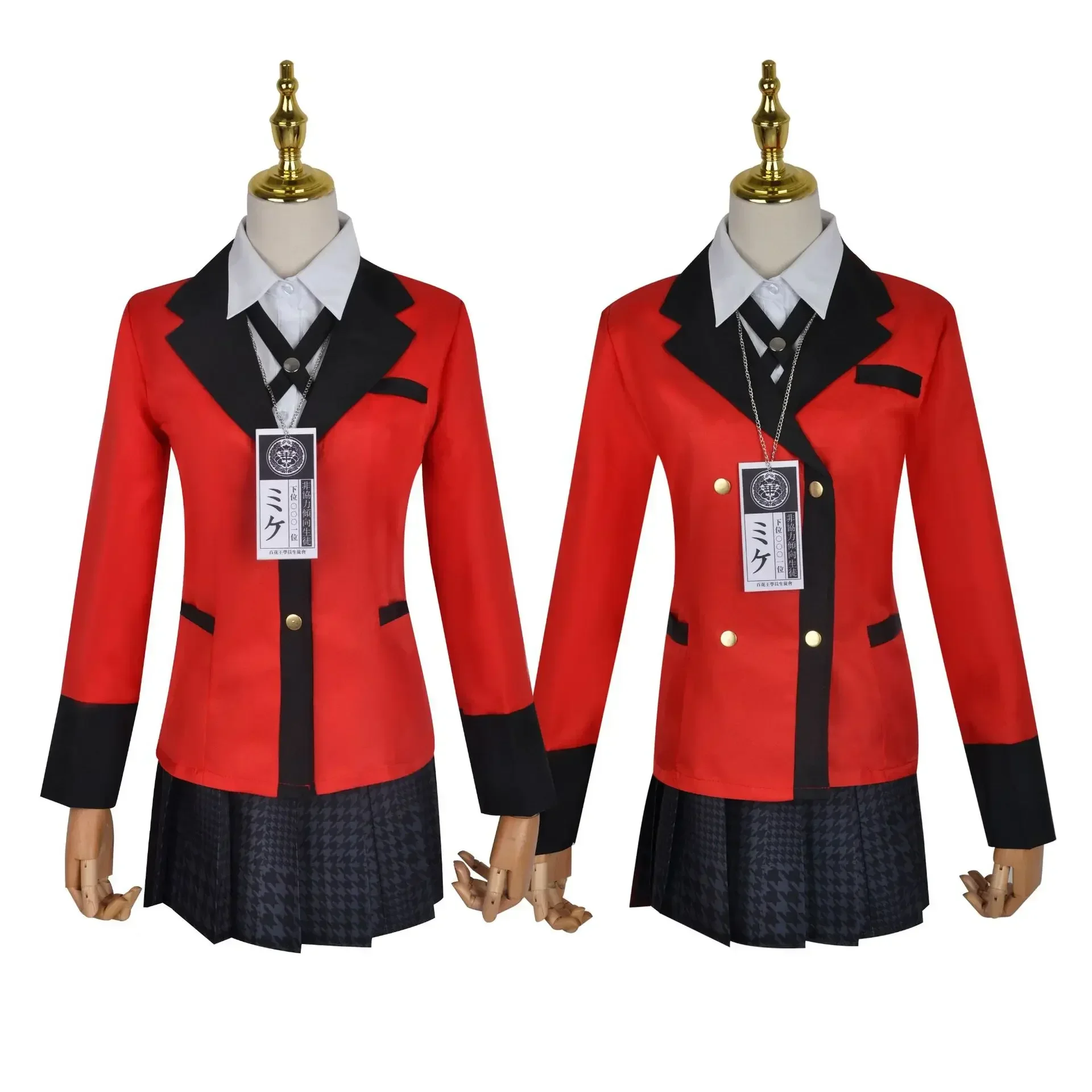 애니메이션 카케구루이 자바미 유메코 코스프레 의상 할로 - Anime Cosplay Kakegurui 리뷰 및 가격