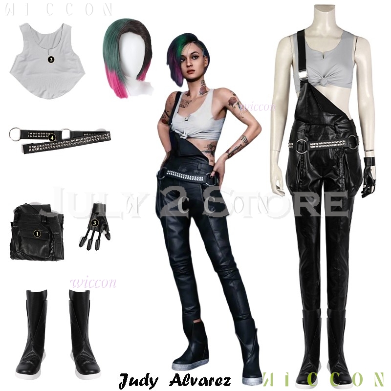 CyberrPunk Judy Cosplay Alvare - Anime And Cosplay Expo 2025 리뷰 및 가격