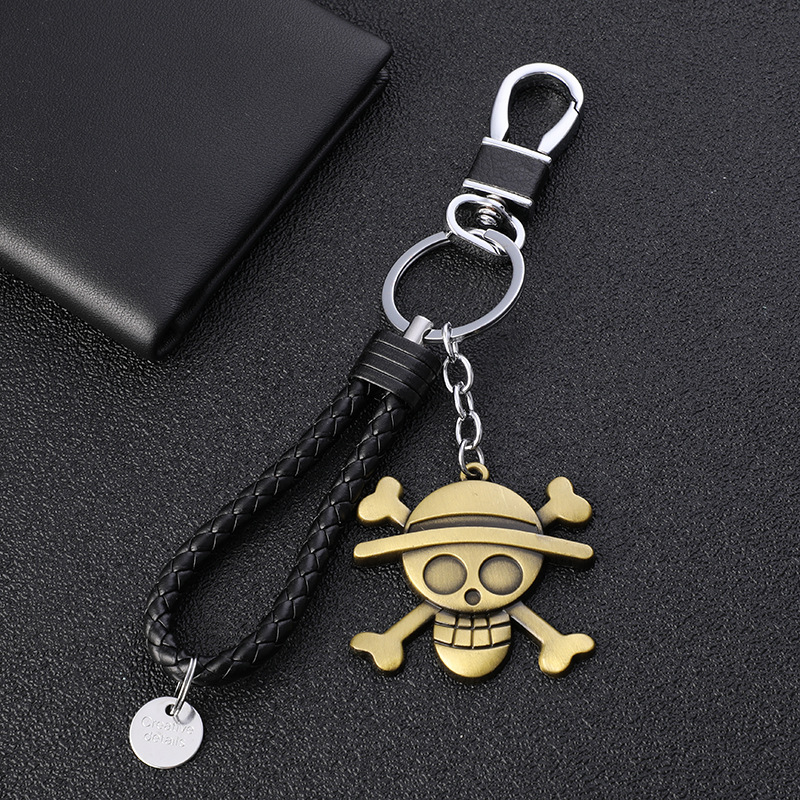 창의적인 원피스 만화 애니메이션 밀짚모자 금속 열쇠고리 - One Piece Straw Hat 리뷰 및 가격