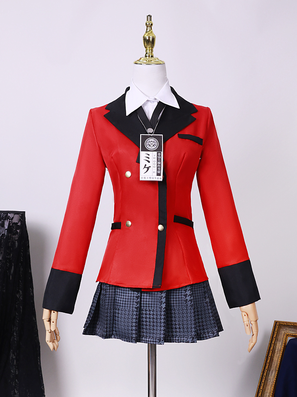 Kakegurui 코스프레 의상 Yumeko Jabam - Anime Cosplay Kakegurui 리뷰 및 가격