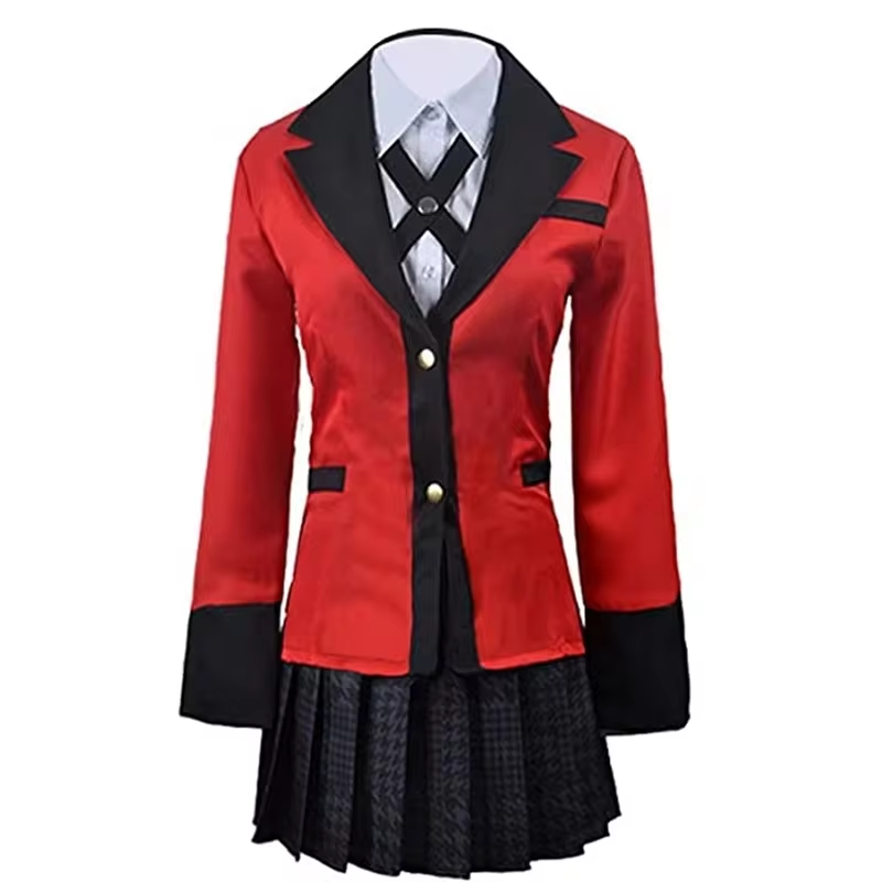 카케구루이 쟈바미 유메코 코스프레 코스튬, 할로윈 사야 - Anime Cosplay Kakegurui 리뷰 및 가격