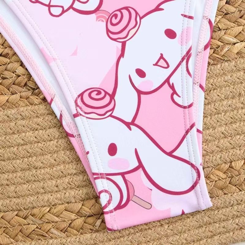 2Pcs 만화 Cinnamoroll 프린트 비키니 세트 - Cosplay Duo Anime 리뷰 및 가격