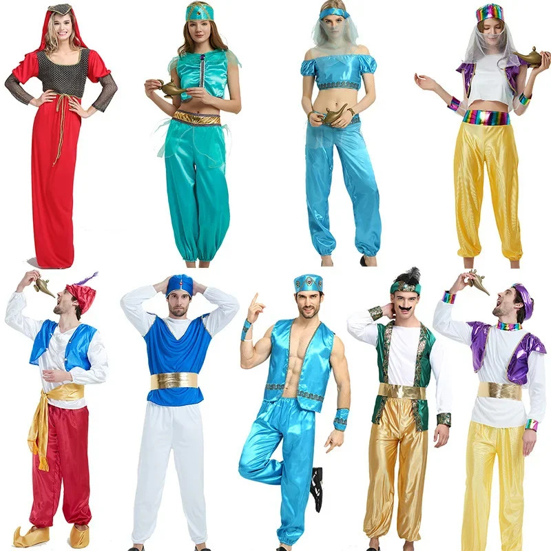 할로윈 성인 코스프레 아랍 알라딘 인도 중동 두바이 로 - Anime Cosplay India 리뷰 및 가격